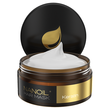 Nanoil Haarmaske mit Keratin-300 ml